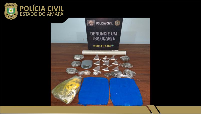 POLÍCIA CIVIL PRENDE HOMEM COM CERCA DE 1,5 KG DE DROGAS NO ARAXÁ